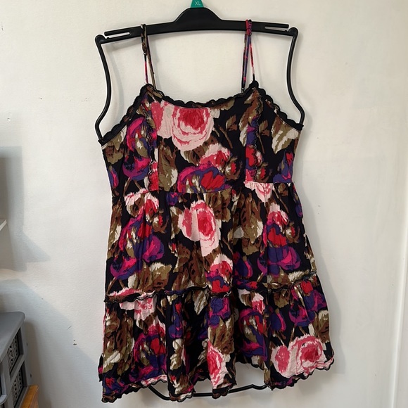 Floral Flowy UO Mini Dress - Picture 5 of 5